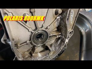 POLARIS 800RMK ЗАМЕНА КПП.Repair transmission.