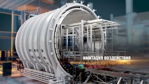 ГАЗПРОМ. Газпром СПКА. 3D видеоролик о производстве космических аппаратов