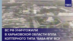 В Харьковской области уничтожен тяжелый БПЛА "Баба-яга"
