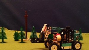 Лего анимация про Петушка из Чикен Гана. Чикен Ган | Chicken Gun