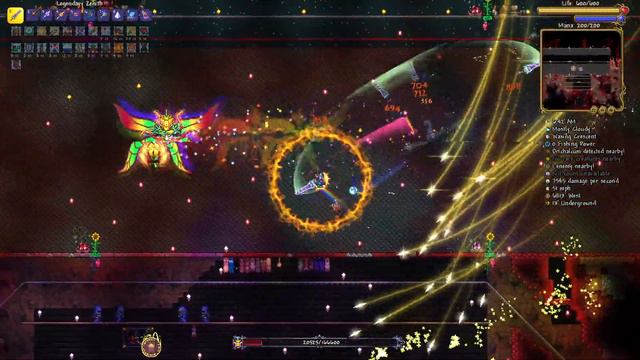 No-Hit Daytime Empress of Light after Moon Lord [Terraria][Legendary Mode][Melee Class] смотреть онлайн