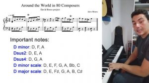 Jairo Moura - Around the World in 80 Composers (David Bruce project)