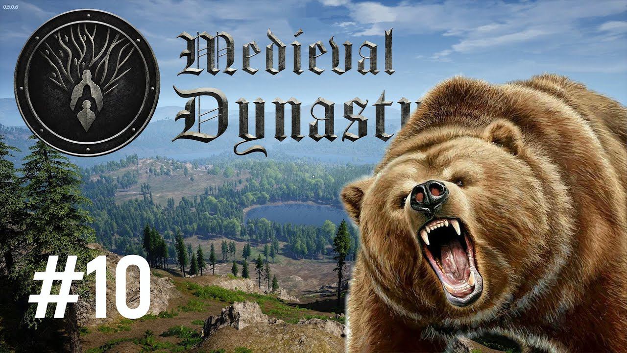 Средневековая Династия. Медная Шахта и Нашел Медведя! Прохождение Medieval Dynasty [FullHD 1080] #10
