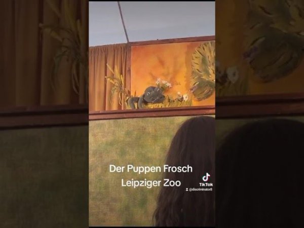 Puppentheater Frosch Leipziger Zoo @DJ-Discriminator-sperrer