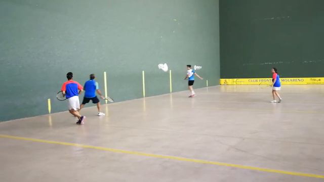 Frontenis 3ª división Molareño vs Rivas ultimos tantos emocionantes set 3 de la 2ª partida смотреть онлайн