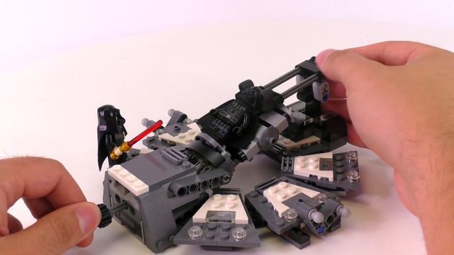 Awesome LEGO Darth Vader Transformation Review! Star Wars 75183 | Unbox Build Time Lapse смотреть онлайн