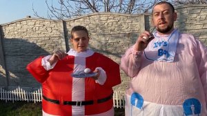 КТО БЫСТРЕЕ ЧЕЛЛЕНДЖ! В КОСТЮМАХ ТОЛСТЯКОВ