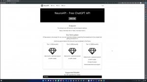 Получение API ключа NeuroAPI и установка его в NeuroGPT и онлайн чат.