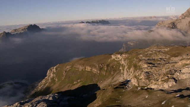 Полёт над Швейцарией 6 . Relax музыка смотреть онлайн