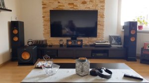 Klipsch RP-260f, Onkyo RZ-810, Kimber Kable PR4