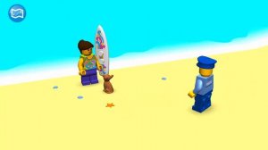 Игры мультики ЛЕГО. Добрый полицейский. Lego Cartoons