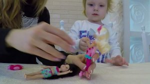 Распаковка мини Кукла Барби | Открываем куклу барби