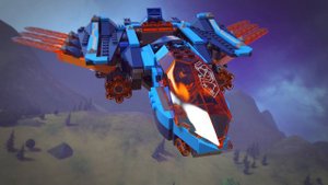 LEGO® NEXO KNIGHTS™ - 70351 Clayův letoun Falcon Fighter Blaster + 70364 Aaron v bojovém obleku