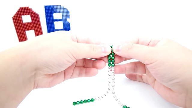 DIY - How To Make ABC Alphabet with Magnetic Balls (Satisfying) [Magnet ASMR] смотреть онлайн