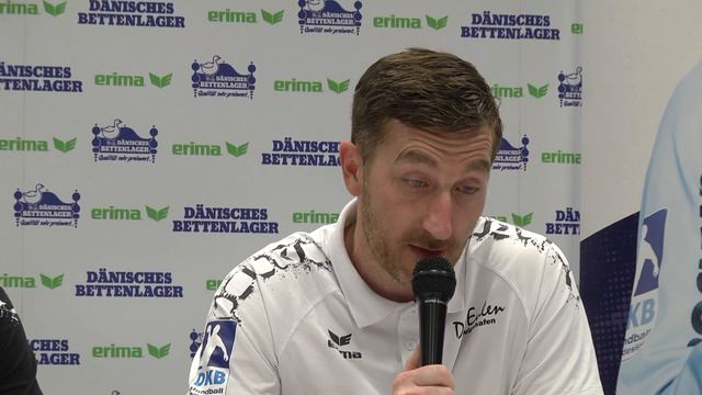 Pressekonferenz nach dem Spiel  SG- Eulen Ludwigshafen