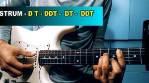 DISTANCE - RUEL GUITAR CHORDS & STRUM TUTORIAL