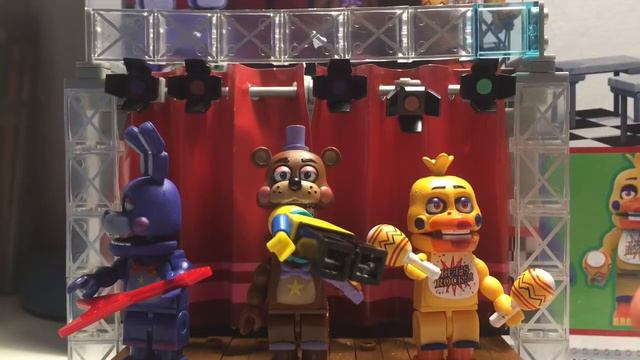 Обзор на набор McFARLANE Toys FNaF 6 DELUXE CONCERT STAGE смотреть онлайн