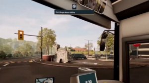 Bus Simulator 21 - VR | Route 2 | Oculus Quest 2 | Virtual desktop | Opentrack