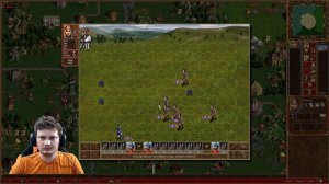 Взятие погоста в Героях 3 за замок с тремя копейщиками