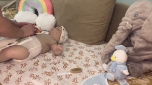 VLOG:Вечер с куклой реборн✨/Evening routine with reborn baby🌙