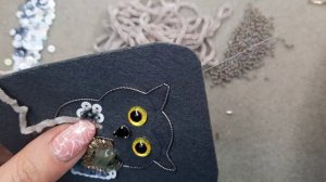 Брошь СОВА из набора