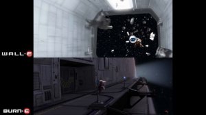 WALL·E (2008) and BURN·E (2008) - scene comparisons