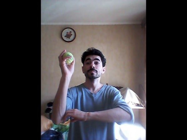 Контактное жонглирование. Школа / Contact juggling. School #stratocastro