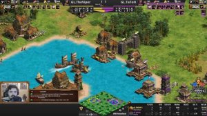 ОСТРОВ ГДЕ НИЧЕГО НЕТ = ТВОЯ БАЗА. Крутая карта в финале турнира по Age of Empires 2