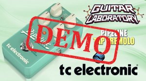TC ELECTRONIC PIPELINE TAP TREMOLO - демонстрация звучания