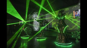 Световое-лазерное шоу "Зазеркалье". Extravaganza show