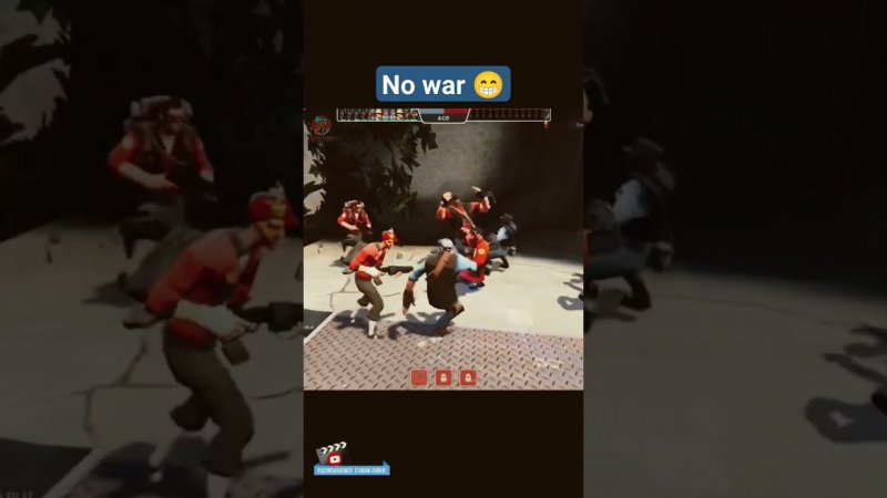 No War#shorts #teamfortress2 #gamefunnymoments #gameshorts #recommended #subscribe #like #nowar