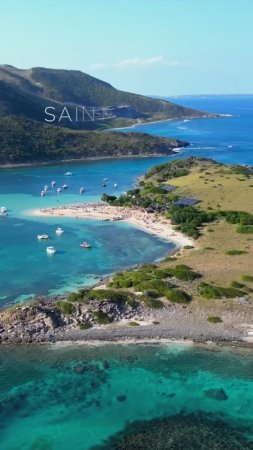 Pinel Island 🏝 Saint Martin #dronemagic #travel #saintmartin #stmartin #travelinspiration #beach