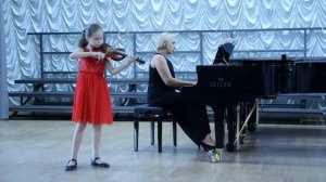 Ф.Крейслер. Прелюдия и Аллегро в стиле Г.Пуньяни. Ева Плакун (скрипка)