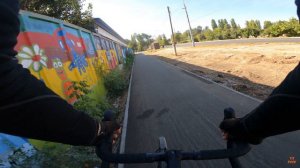 Велопокатушка в Парк Покорителей Космоса.