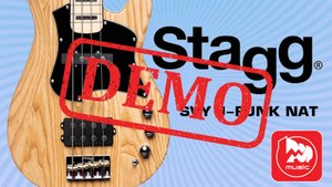 Бас-гитара STAGG SVY J-FUNK NAT - демонстрация звучания