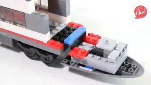 Конструктор LEPIN 02010 аналог Lego Train Скоростной пассажирский поезд