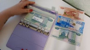 Распределение денег по конвертам 💸январь #2💰|система денежных конвертов💌