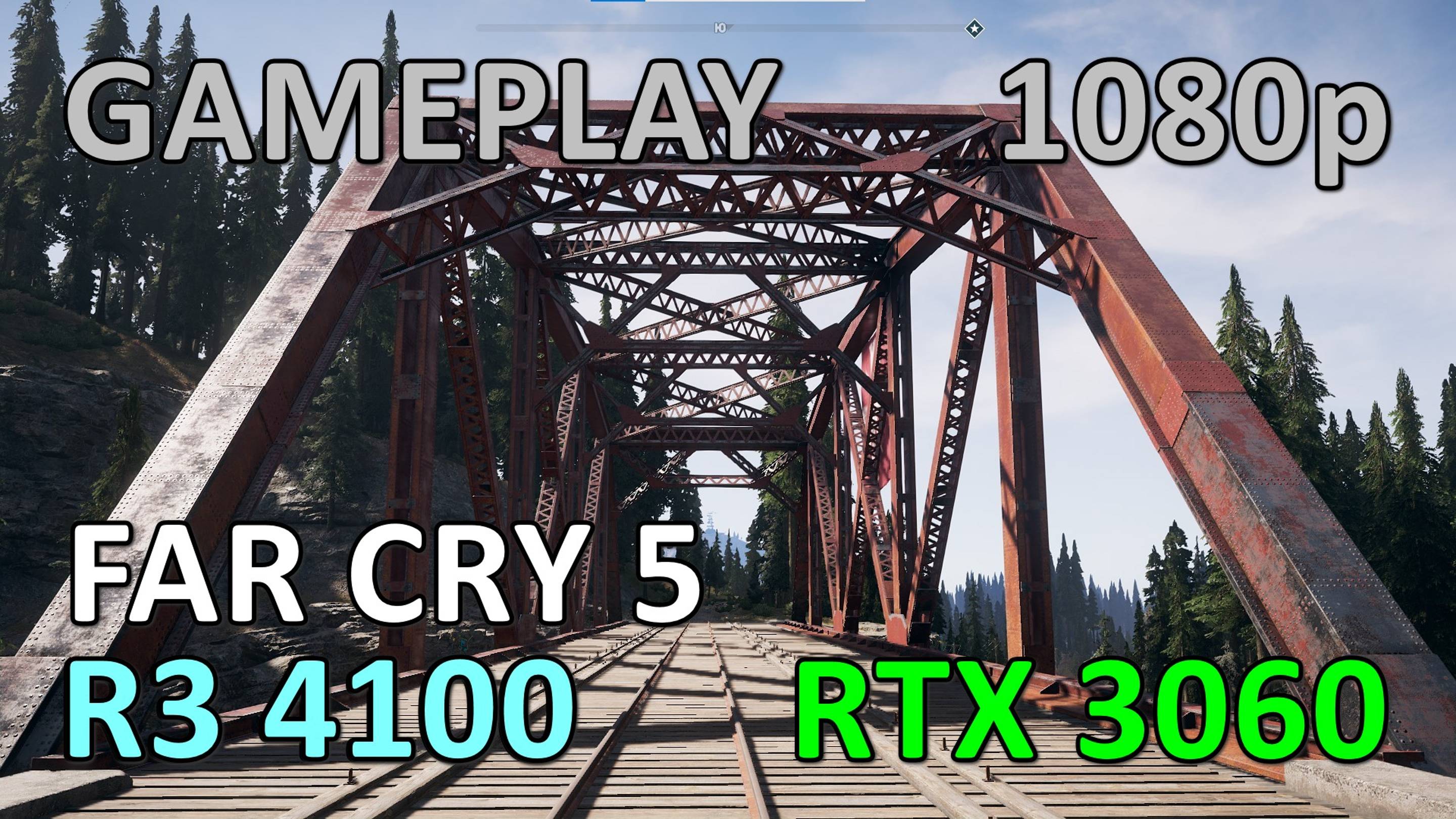 RYZEN 3 4100 + RTX 3060 / FAR CRY 5 / GAME PLAY