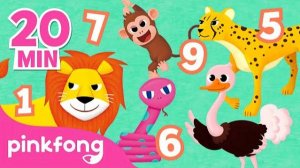 Learn Numbers with Pinkfong and Savanna Animals 🐯@PinkfongPlayground