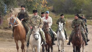 Первый конный крестный ход в Забайкалье