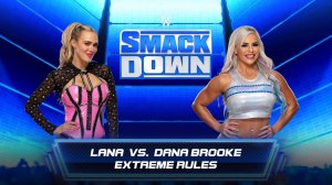 WWE 2K22 - EXTREME RULES - LANA VS  DANA BROOKE