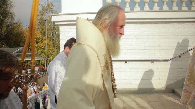 Передача иконы "Чудо Архангела Михаила в Хонех"