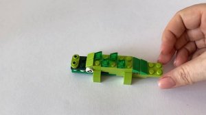 AFRICAN ANIMALS Lego classic 11013 ideas How to build Crocodile Monkey Whale Giraffe Lion Elephant