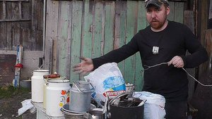 🏡 ДОМ В ДЕРЕВНЕ: СХРОН МЕТАЛЛ НА УЧАСТКЕ - ВЕСЫ ЛОМЯТСЯ - СКОЛЬКО ЗАРАБОТАЕМ?