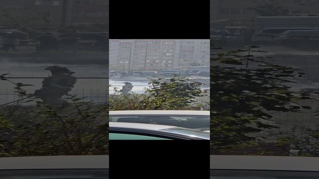 Пожар в Суворовском. Ростов-на-Дону
