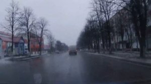 Первомайск Николаевская область таймлапс по городу. Февраль 2022 (4К Видео)