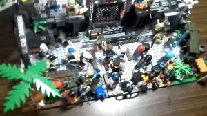 Лего база от зомби