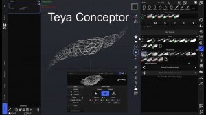 Создание кистей в Teya Conceptor: растения-2