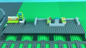 LEGO City Train Station 60335 Animation Movie and Speed Build #lego #legocity #legotrain