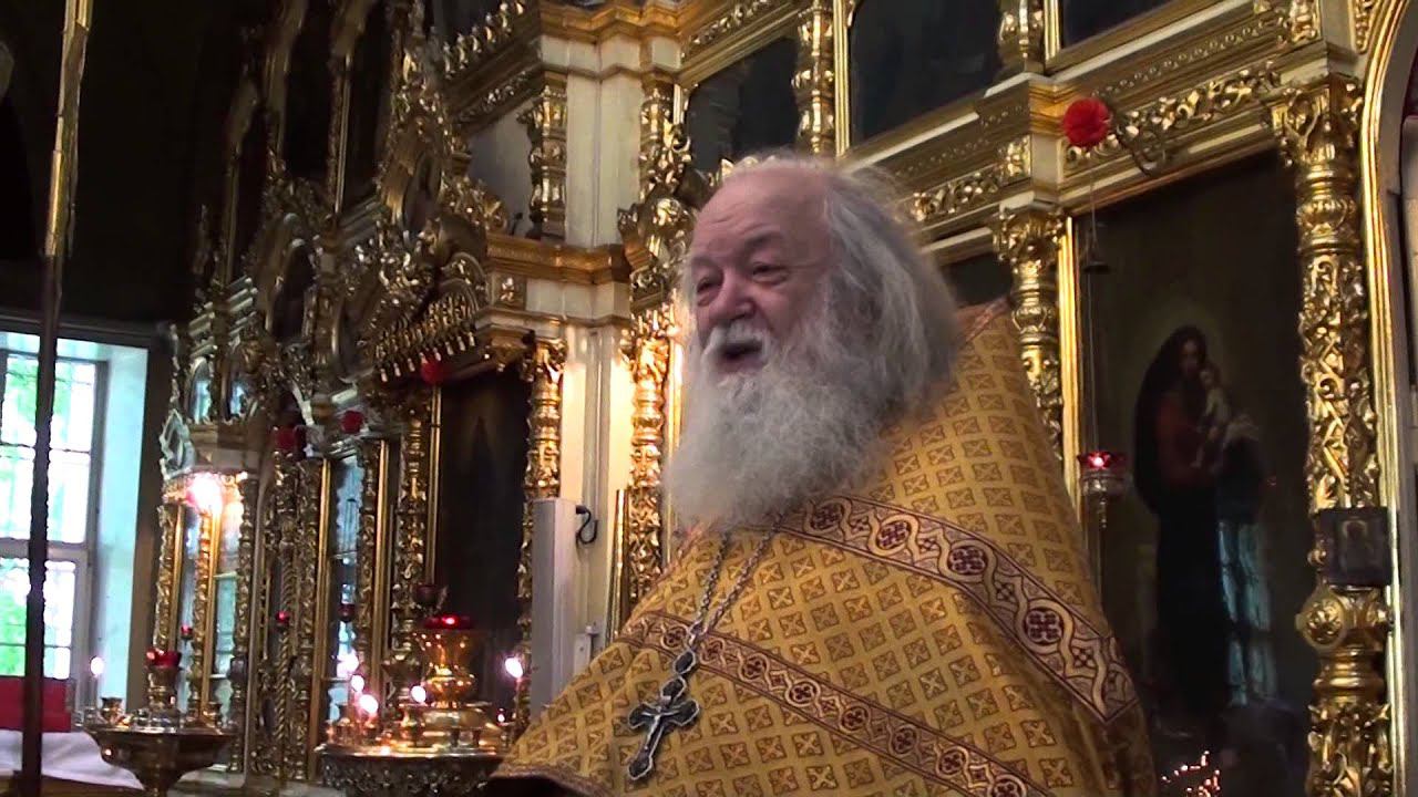 Проповедь о. Валериана Кречетова 01.06.2014 смотреть онлайн